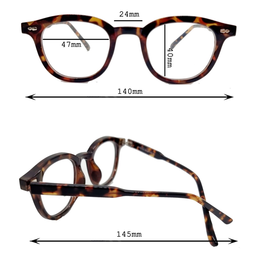 Gọng kính cận cao cấp bo góc 9079 – Kính mắt Candy