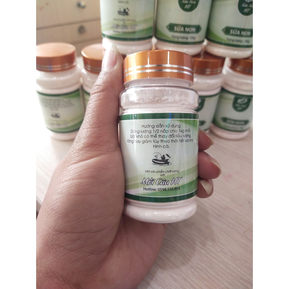 Sữa non HT câu cá tinh mùi câu cá, hương sữa