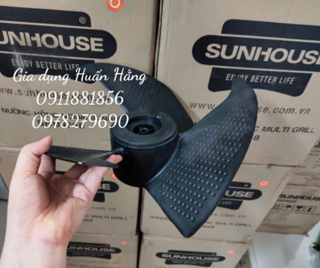 (MỚI CHÍNH HÃNG) LINH KIỆN CÁNH QUẠT ĐIỀU HOÀ SUNHOUSE SHD7725 SHD 7725