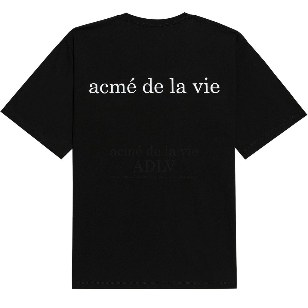 Áo ADLV tay ngắn Black nhóc cầm bánh áo vàng