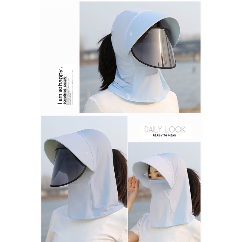 Ygt Mũ Chống Nắng Vành Rộng Chống Tia UV Phong Cách Hàn Quốc Thích Hợp Đi Biển Lái Xe