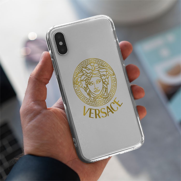 Ốp lưng IP versace ốp điện thoại versace màu vàng sang trọng  dành cho Iphone 5 đến 12 Promax BRD20210306