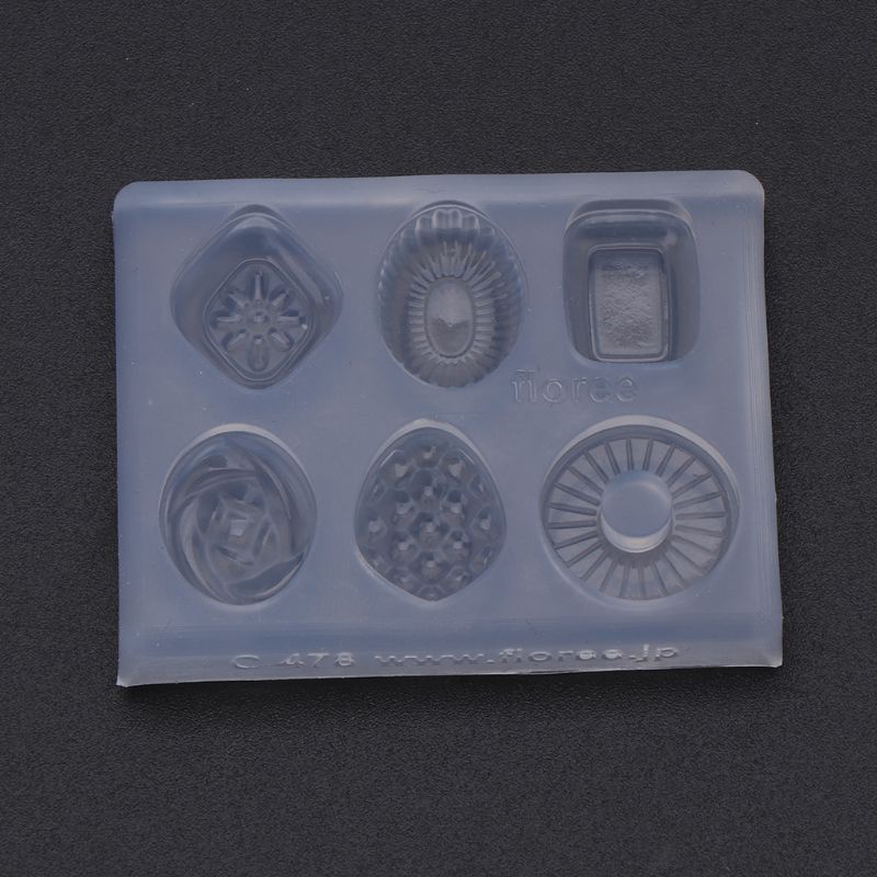 ✿ Khuôn Làm Mặt Dây Chuyền / Móc Khóa Hình Kẹo Mini Bằng Nhựa Resin DIY