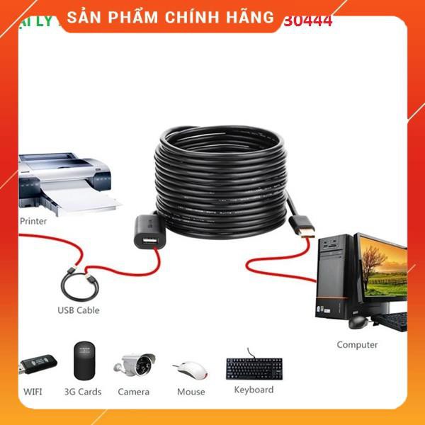 Cáp USB nối dài 5m có chíp khuếch đại Ugreen 10319 dailyphukien