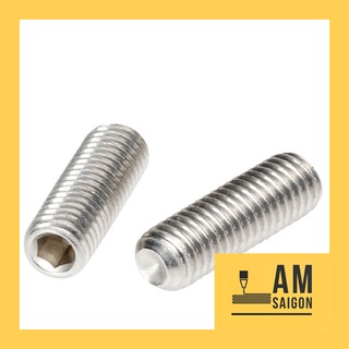 Ốc lục giác chìm inox ( lục giác không đầu, vít trí ) đủ size.
