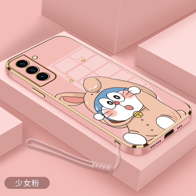 Ốp Điện Thoại Cao Su Mềm Hình Doraemon Cho Samsung S21 S21 FE S21PLUS S21 ULTRA S22 S22 ULTRA S22 PLUS