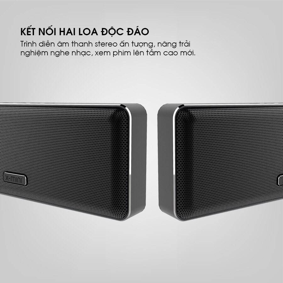 Loa Bluetooth X-Mini XOUNDBAR XAM29 Chống Thấm IPX4 Thiết Kế Siêu Nhỏ Gọn 6W - Hàng Chính Hãng