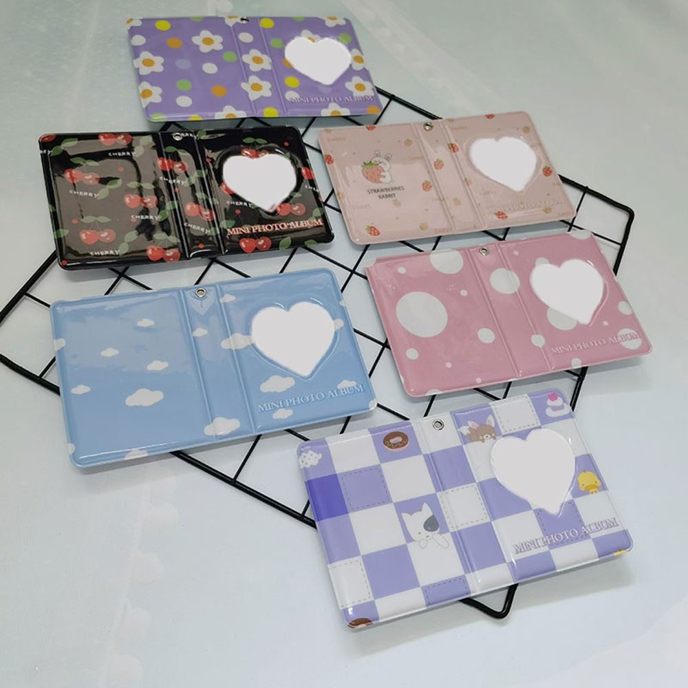 Sổ đựng thẻ ảnh / danh thiếp / thẻ tên ID / thẻ Kpop có 40 ngăn 3 inch thiết kế họa tiết bướm đáng yêu