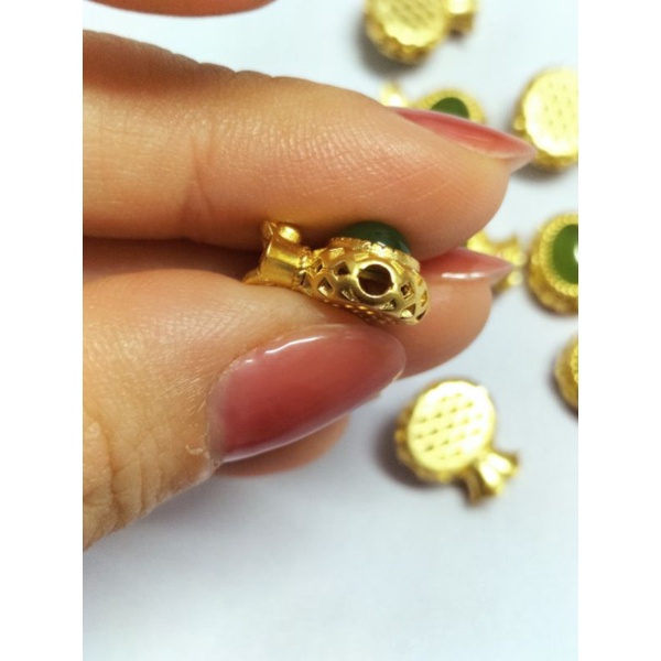 Charm túi tài lộc may mắnCharm Nepal nhà phật mic vòng cao cấp