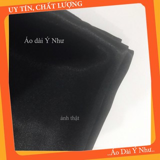 [SALE]Quần áo dài đen vải phi bóng (có túi quần)