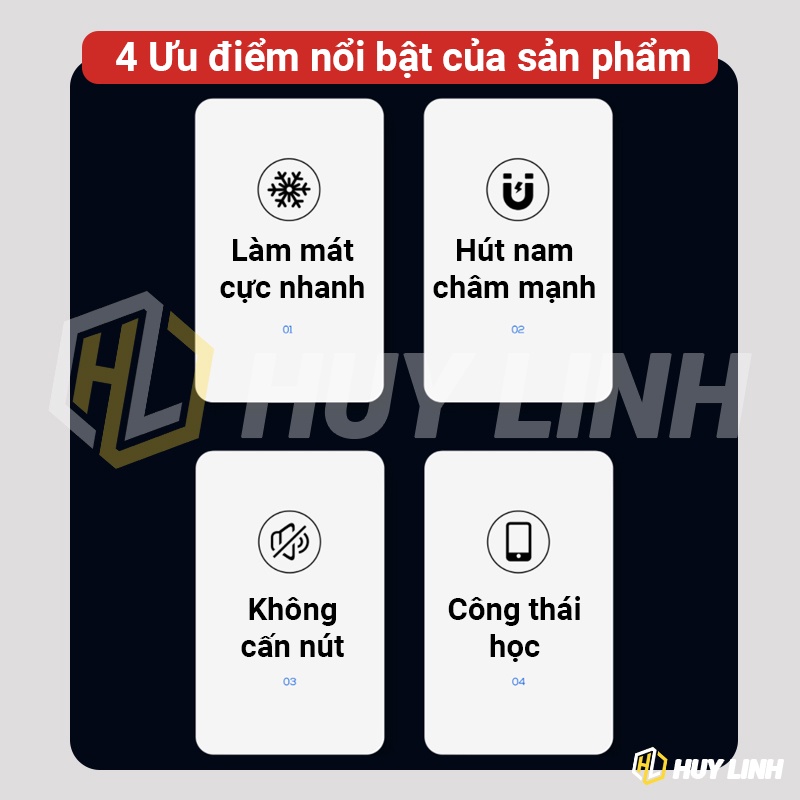 [Mã ELHA22 giảm 5% đơn 300K] Sò lạnh từ tính Memo CX01 có hỗ trợ Magsafe - Dùng được trên điện thoại và máy tính bảng