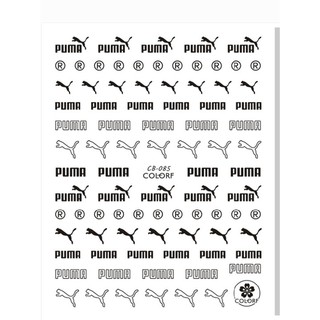 sticker thương hiệu logo mã mới
