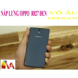 NẮP LƯNG OPPO R827 MÀU ĐEN