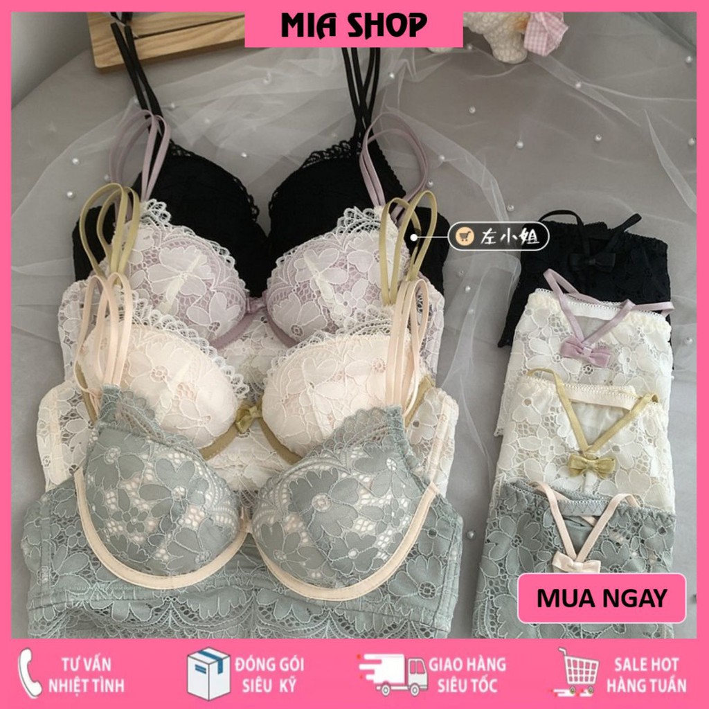 Set áo ngực và quần lót nữ 💖 FREESHIP 💖 Bộ Đồ Lót Ren Gợi Cảm Quyến Rũ 297 | BigBuy360 - bigbuy360.vn