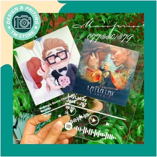 BÌA NHẠC MICA TRONG SUỐT IN THEO YÊU CẦU