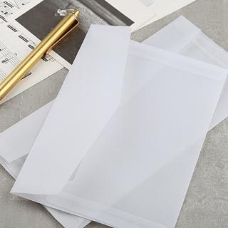 Set 50 Bao Thư Trắng Trong Suốt