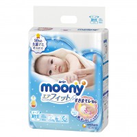 Bỉm Moony FREESHIP Moony Nội Địa Nhật Chính Hãng Cộng Miếng Dán/Quần Đủ Size NB96/S90/M68/L58/L50/XL44