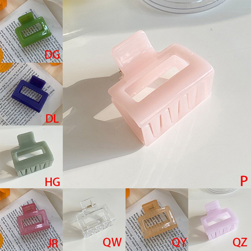 Kẹp Tóc Càng Cua Bằng Nhựa Acrylic