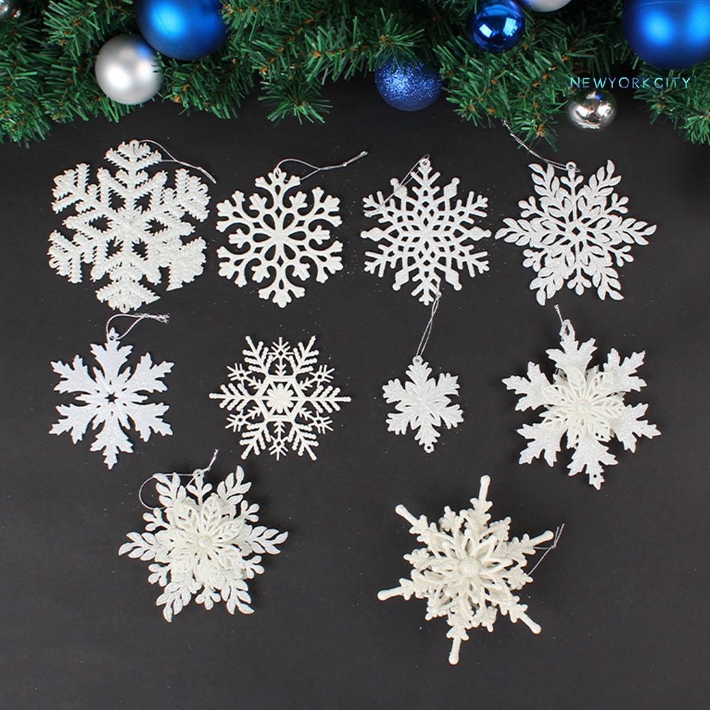 1 Set Bông Tuyết 3D Trang Trí Giáng Sinh