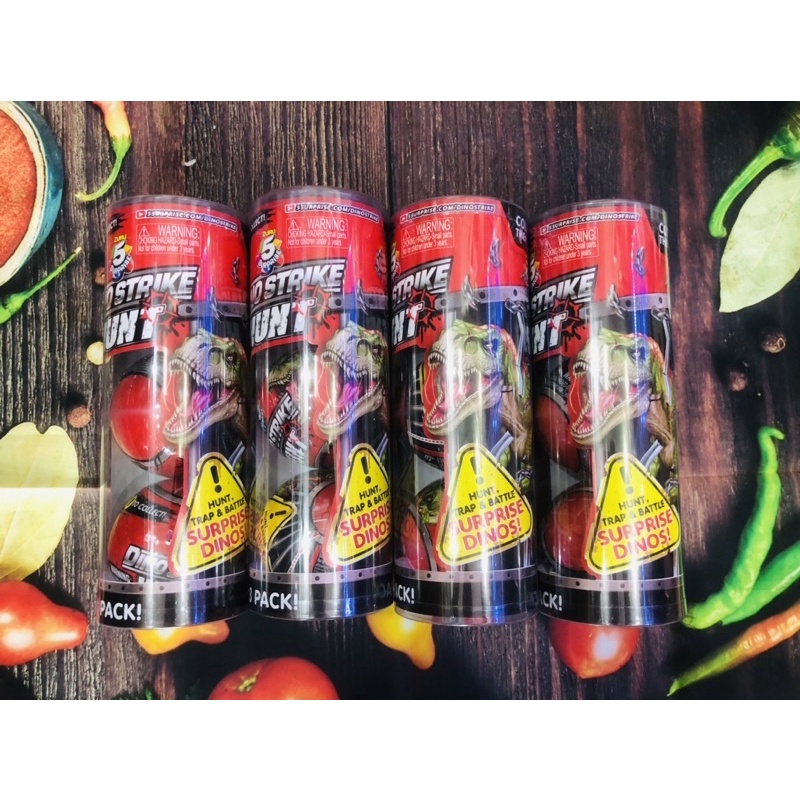 Trứng 5 ngăn Zuru  khủng long Strike Hunt Series 3