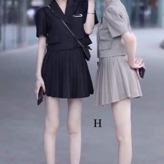 Combo váy + áo