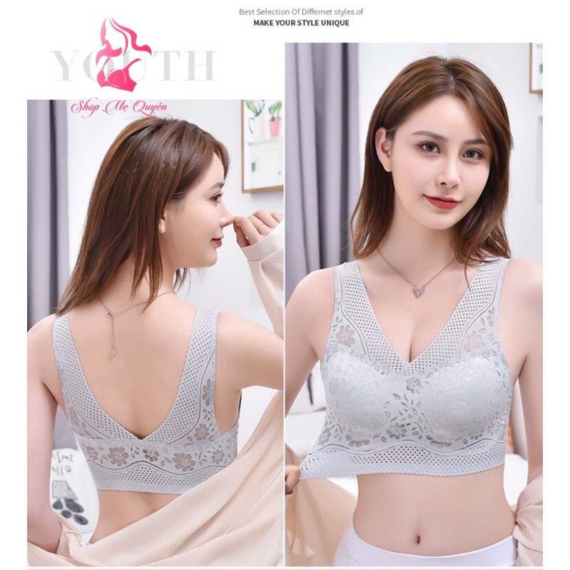 BRA HÓT- BRA SU GẤM PHỐI REN BAO NÀNG ĐIÊU ĐỨNG