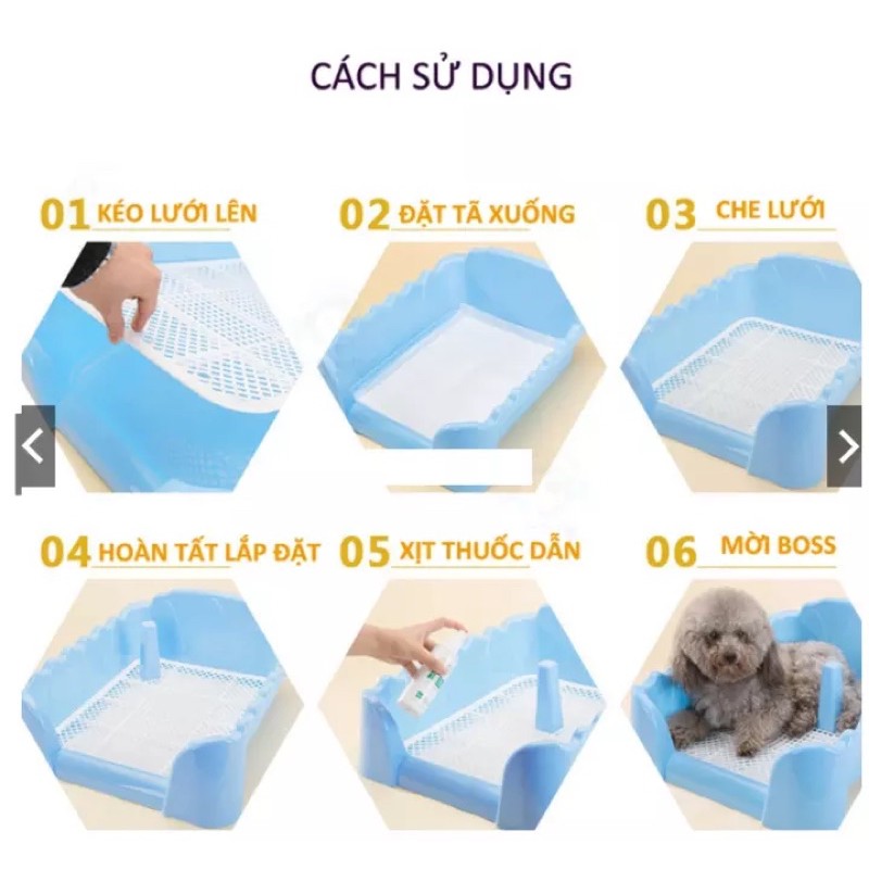 Combo 10 miếng tả lót chuồng cho thú cưng chó, mèo⚡CHỈ 1 NGÀY⚡ lót than hoạt tính - lót thường xanh - PET&amp;JOI