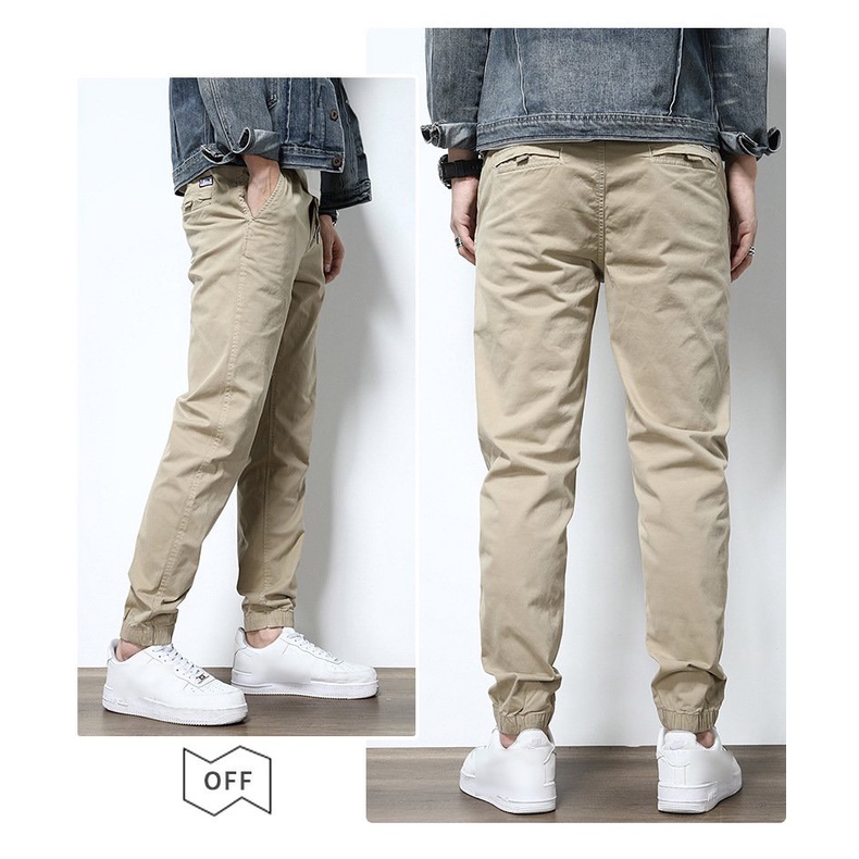 Quần Jogger kaki nam
