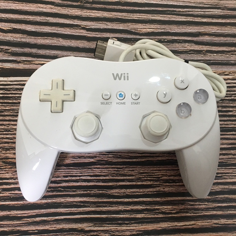 Tay cầm Wii Pro - Wii Pro Controller phụ kiện chơi game máy Wii (trắng)