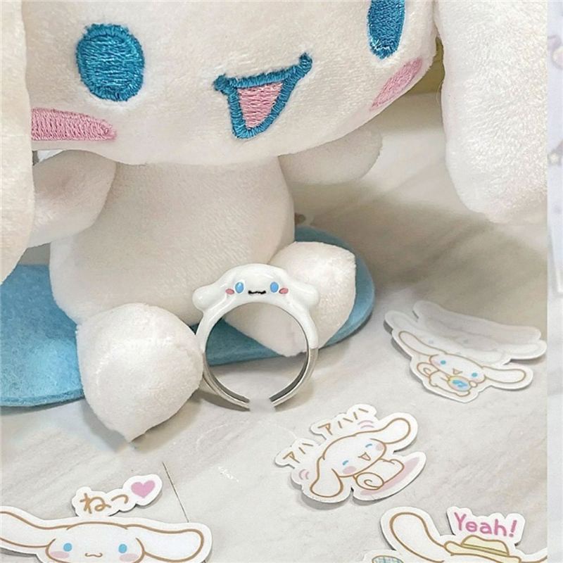Nhẫn Hoạt Hình Cinnamoroll - Hello Kitty - Kuromi - Baku