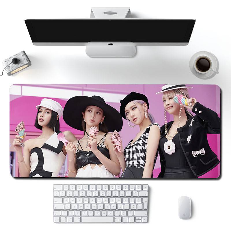 Tấm lót chuột BLACKPINK - BLINKs (LISA, JISOO, JENNIE, ROSÉ) - Mouse Pad Gaming in theo yêu cầu đủ kích thước