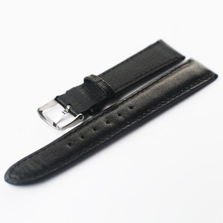 ⌚️Dây Đồng Hồ Da Bò Vân Trơn (Đen)