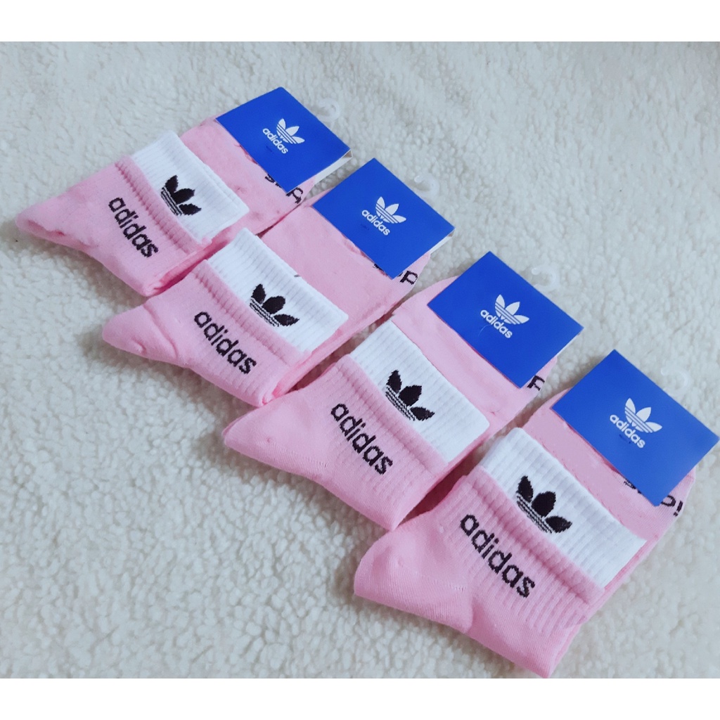 Vớ Adidas cổ lửng 2 tầng Nam Nữ phong cách thể thao, trẻ trung, năng động.