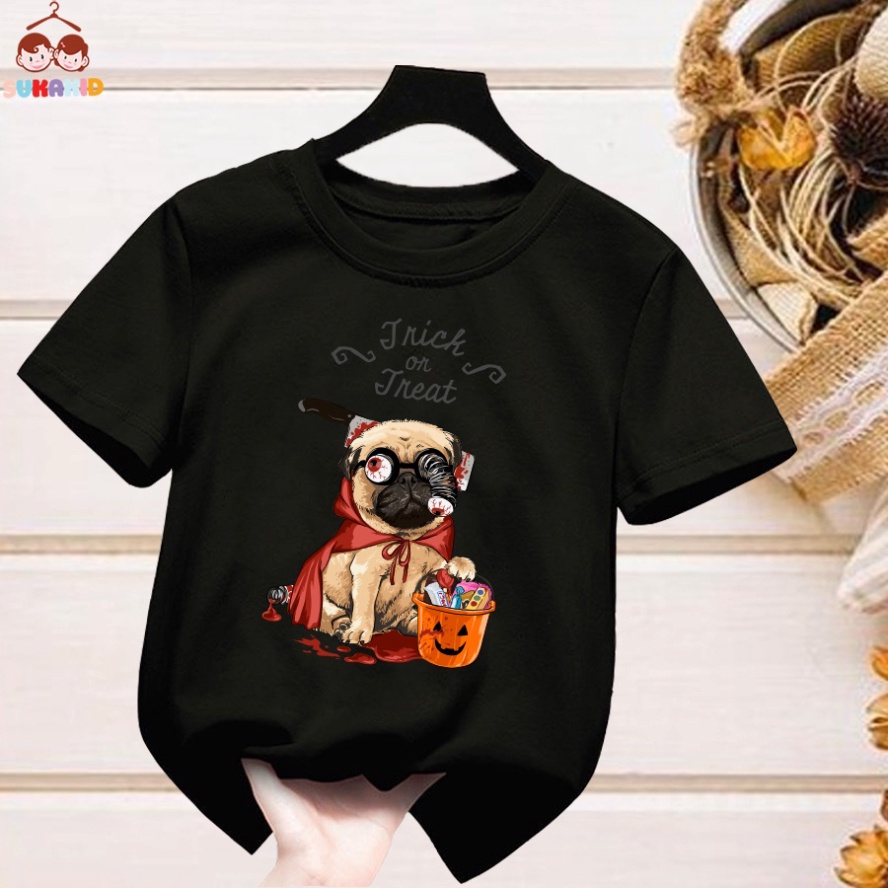 Áo thun trẻ em hình dog giỏ quà .áo cho bé từ 6kg-30kg.AL52.