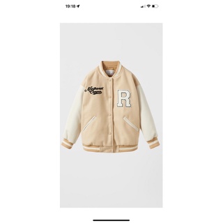 Áo khoác nhẹ Bomber Zara tay pha da