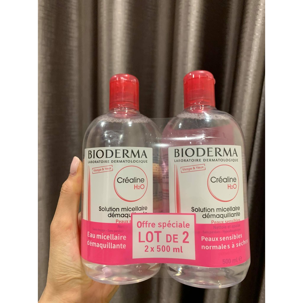 Tẩy trang Pháp Bioderma 500ml