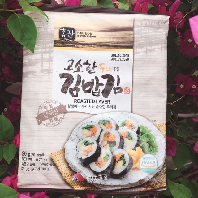Rong biển cuộn cơm, kimbap Hàn Quốc