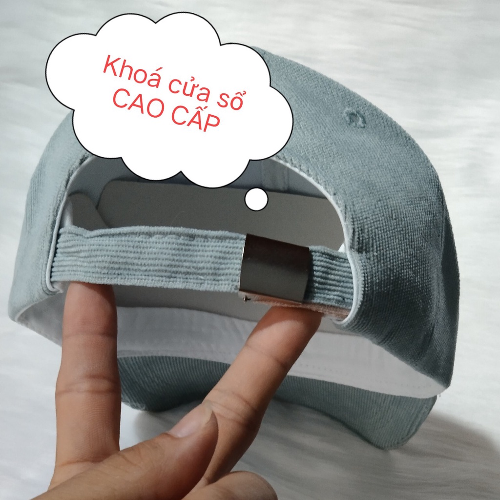 Mũ lưỡi trai, nón kết cao cấp nam nữ đẹp thêu chữ Holiday phong cách Ulzzang unisex mã số K08