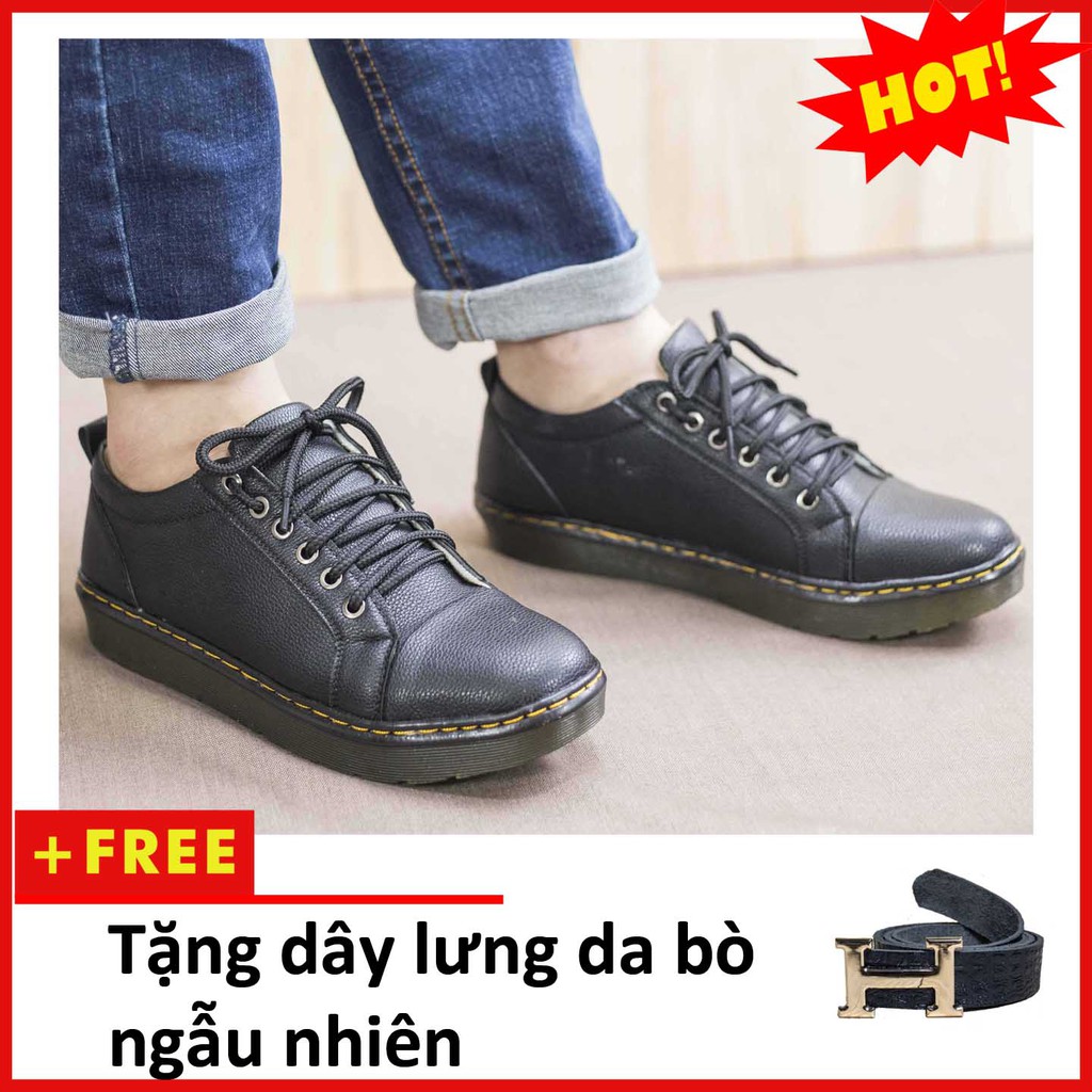 Giày Boot Nam AROTI Cổ Thấp Chất Da Đẹp Cao Cấp,Đế Khâu Chắc Chắn Form Mạnh Mẽ, Nam Tính Màu Nâu,Đen-Đủ size M90-Đ(TL)