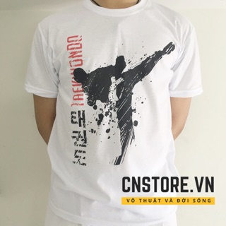 Áo Thun Taekwondo Thời Trang 2 Mặt