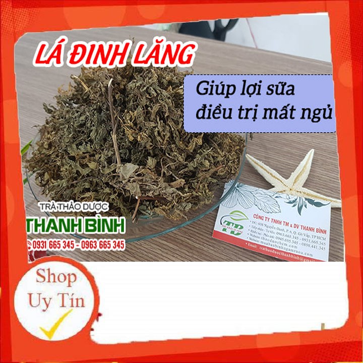 Lá Đinh Lăng Khô 100Gr - Loại 1 Chất Lượng