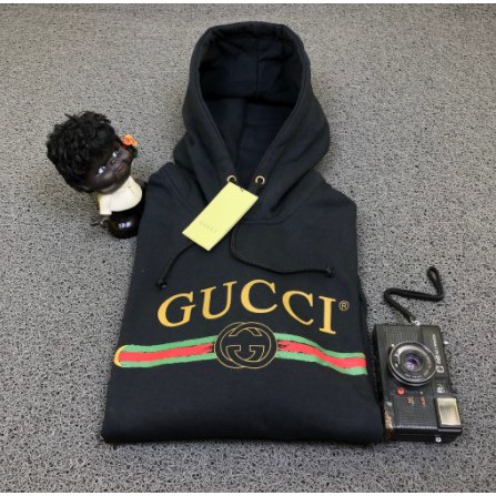 Áo Khoác HOODIE GUCCI Màu Đen Chất Lượng Cao