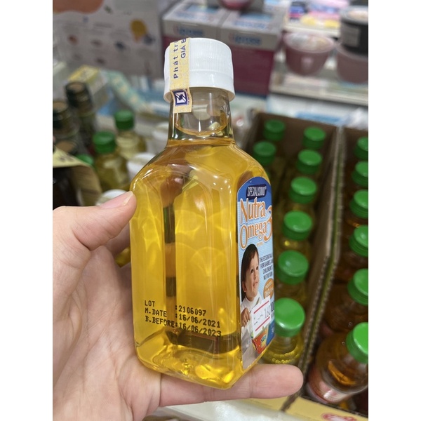 Dầu OMEGA 3 - 240ML (cho bé TRÊN 7 THÁNG)