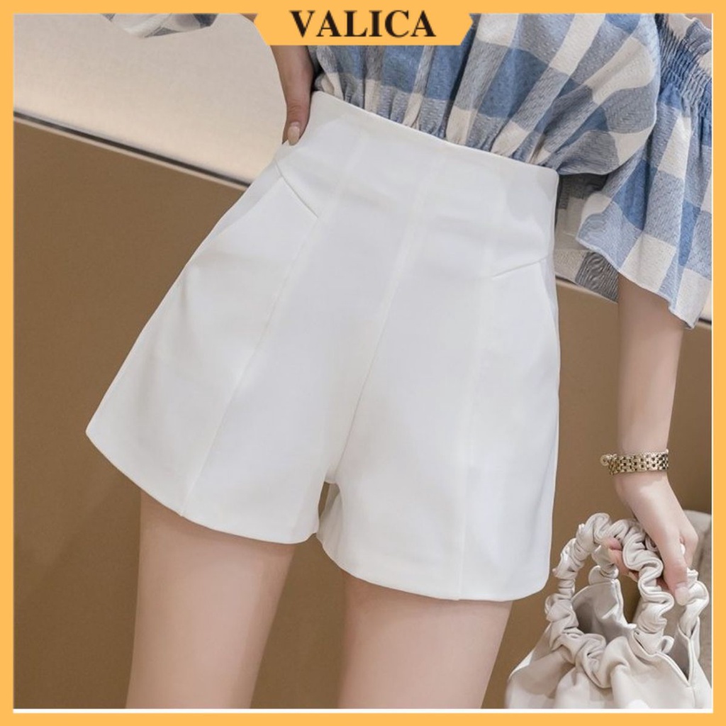 QUẦN SHORT NỮ COTTON  Quần Short Lưng Cao Vải Nhung Thời Trang Cá Tính Cho Nữ TTQL650