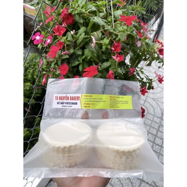 Đế bánh bateso (batechaud) 1 gói 10 cái