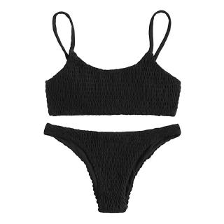 Bộ Bikini Phối Dây Có Đệm Mút Dành Cho Nữ