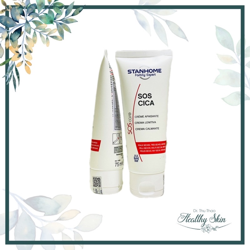 KEM DƯỠNG ẨM DÀNH CHO DA NHẠY CẢM STANHOME SOS CICA