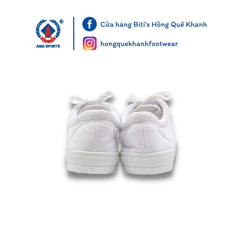 Giày Bata Vải Asia Form Nam dành cho học sinh hai màu trắng, xanh