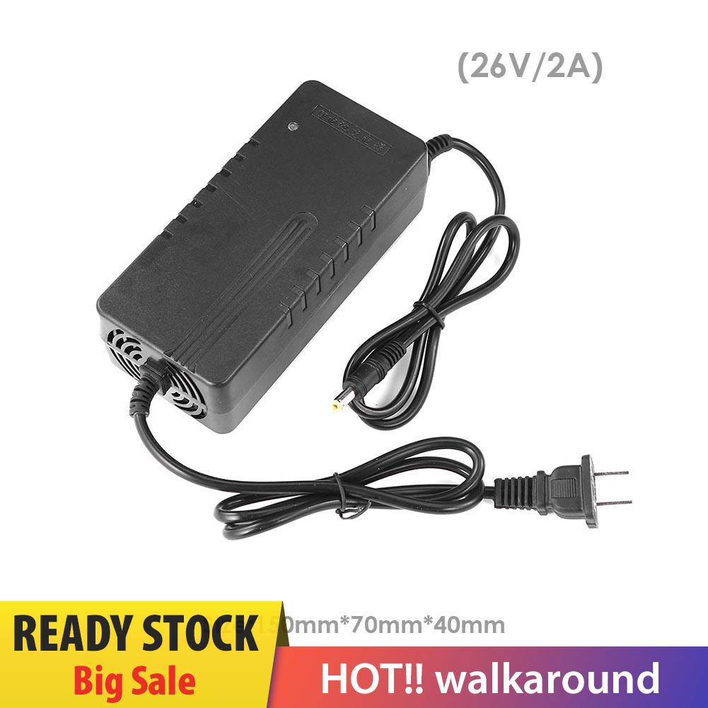 Walk Ebike Li-ion LiPo DC Head Lithium Battery Charger for Electric Bicycle