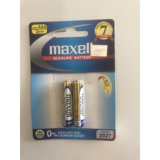 Vỉ pin đoi đũa maxell lr3 aaa